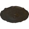 Ekena Millwork Pompeii Ceiling Medallion (Fits Canopies up to 2"), 18 7/8"OD x 1 1/2"P, Stone Hearth Crackle CM18POSHC - alternate 3